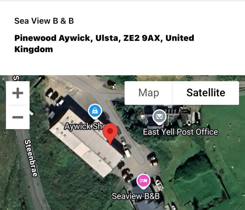 Sea View B & B Ulsta Екстер'єр фото